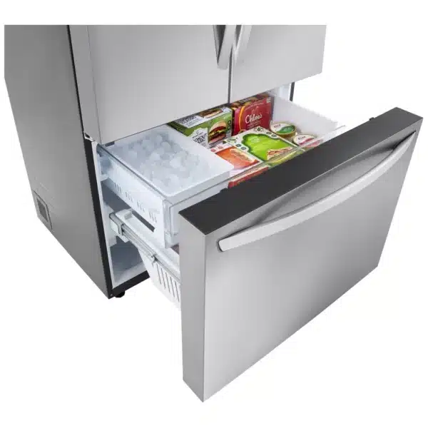 LG French Door Refrigerator 36” – 31.7 cu. ft. – Water & Ice Dispenser – Stainless Steel - LRFLS3206S - Image 4