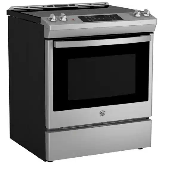 Cuisinière électrique GE 30 po – 5,3 pi³ – Convection européenne véritable – Acier inoxydable - JCS830SVSS – Image 4