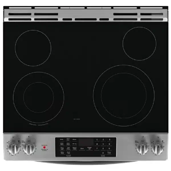 Cuisinière électrique GE 30 po – 5,3 pi³ – Convection européenne véritable – Acier inoxydable - JCS830SVSS – Image 2