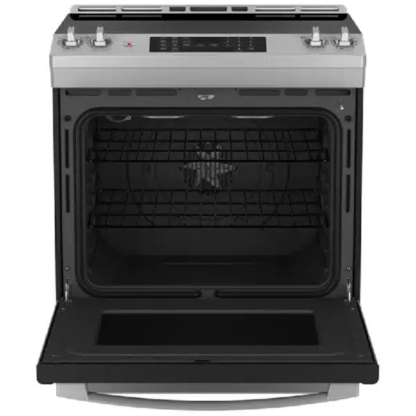 Cuisinière électrique GE 30 po – 5,3 pi³ – Convection européenne véritable – Acier inoxydable - JCS830SVSS – Image 3