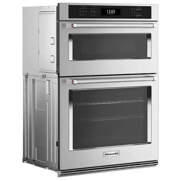KitchenAid 30” Microwave Wall Oven Combo – Stainless Steel - KOEC530PSS - Image 3