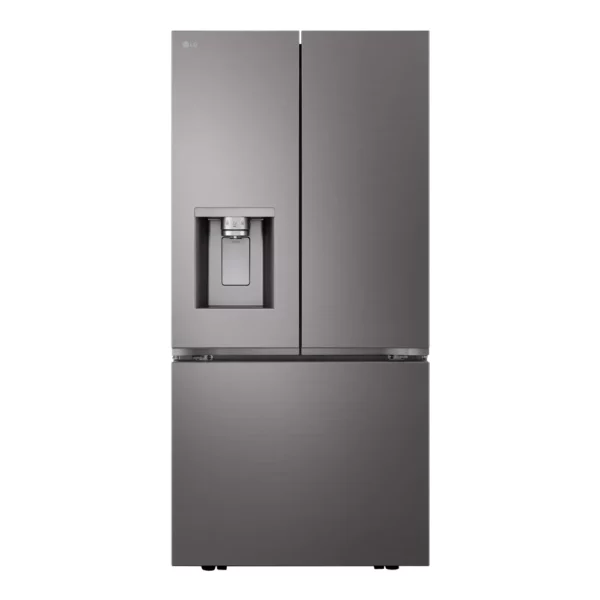 Réfrigérateur portes françaises LG 33″ 24,5 pi³ inox noir, eau & glace, Slim SpacePlus – LF25S6330D