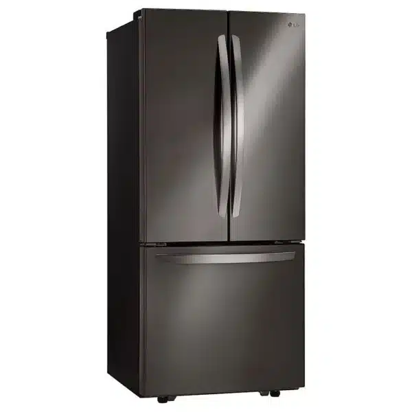 Réfrigérateur portes françaises LG 30″ 21,8 pi³ inox noir, machine à glace optionnelle – LRFNS2200D – Image 4