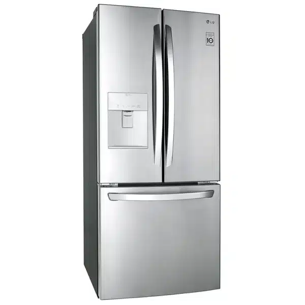 Réfrigérateur portes françaises LG 30″ 21,8 pi³ inox, eau externe & glace congélateur – LRFWS2200S – Image 2