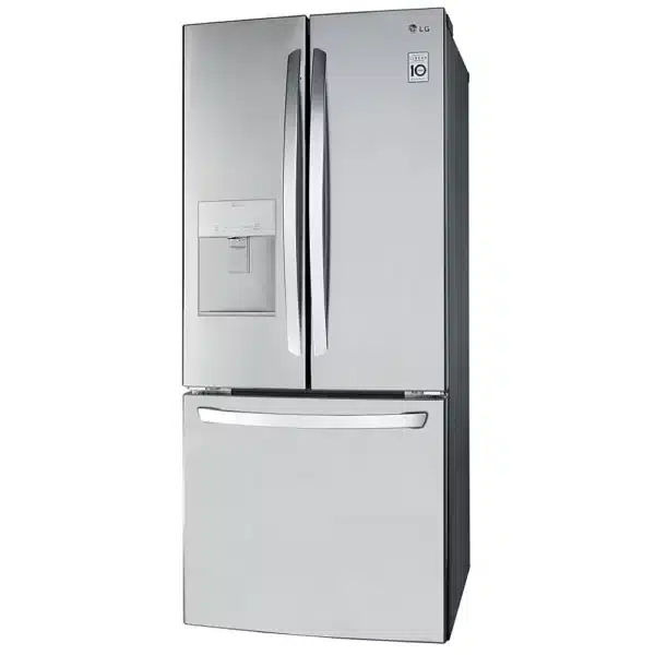 Réfrigérateur portes françaises LG 30″ 21,8 pi³ inox, eau externe & glace congélateur – LRFWS2200S – Image 3