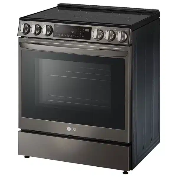 Cuisinière électrique LG 30 po – 6,3 pi³ – Convection véritable – Noir acier inoxydable - LSEL6335D – Image 3