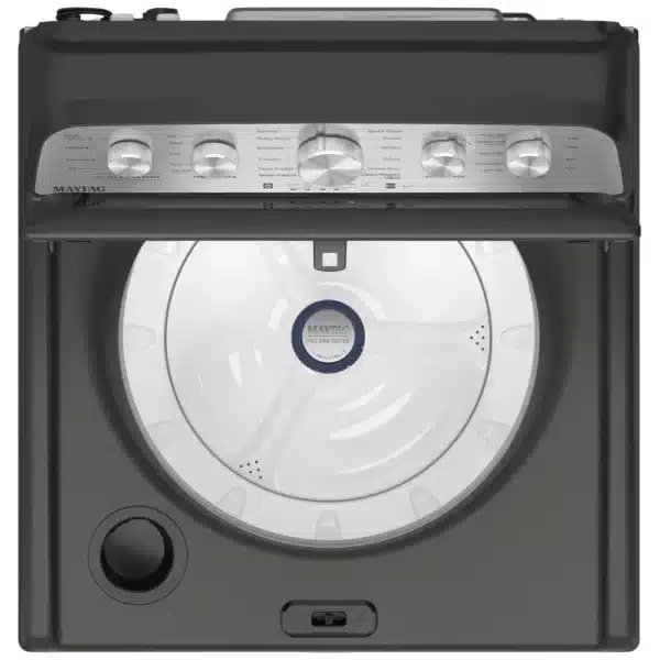 Ensemble laveuse sécheuse Maytag 27″ chargement par le haut 5,5 pi³ & électrique 7,0 pi³ – MTW5600RU0 & YMED5605RU0 – Image 4