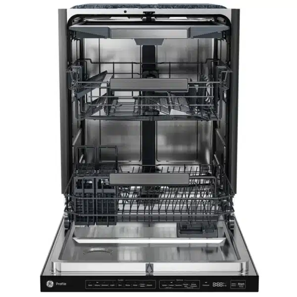 Lave-vaisselle GE Profile – 24", 45 dB, Inox, Commandes intégrées – PBT700SSVFS – Image 2