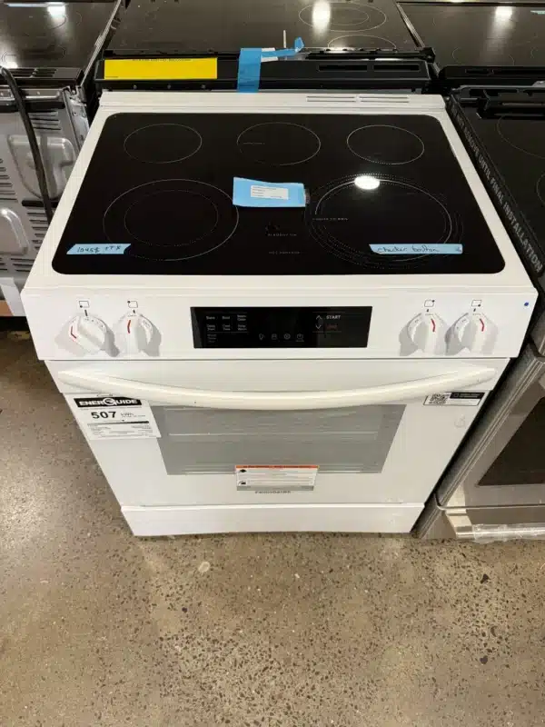 Frigidaire 30” Electric Range, 5 Burners, Convection, Air Fry – FCFE306CAW - Image 5