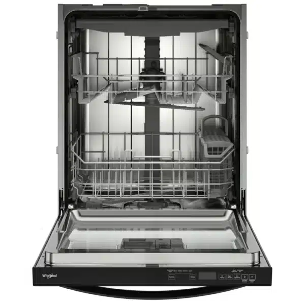 Lave-vaisselle Whirlpool 24 po encastrable, 3e panier, 47 dBA – Noir – WDT550SAPB – Image 3