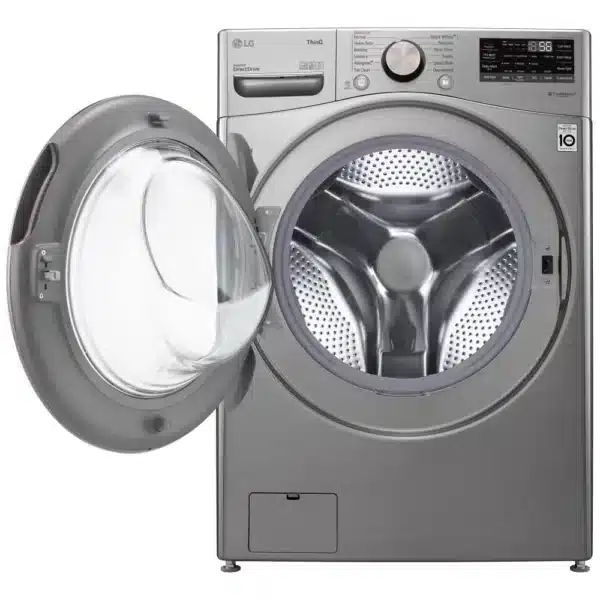 Ensemble laveuse et sécheuse LG – Chargement frontal – Acier graphite - WM3850HVA & DLEX3850V – Image 3