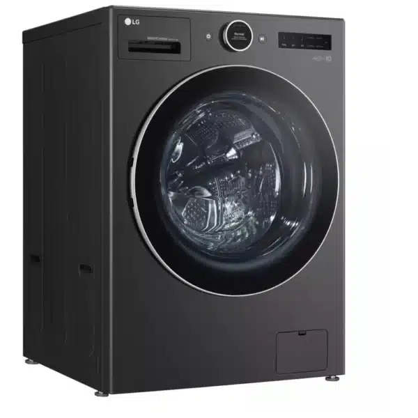 Laveuse - sécheuse 27" tout-en-un LG 5,7 pi³ – Acier inoxydable noir – IA DD et TurboWash™ 360 - WM6998HBA – Image 2