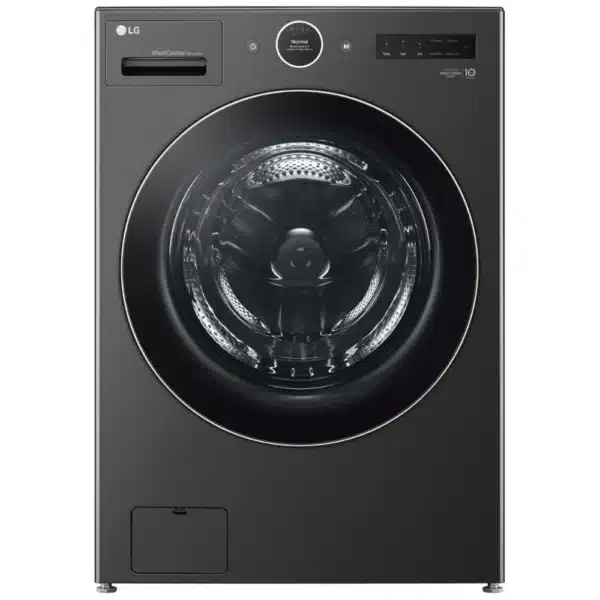 Laveuse - sécheuse 27" tout-en-un LG 5,7 pi³ – Acier inoxydable noir – IA DD et TurboWash™ 360 - WM6998HBA
