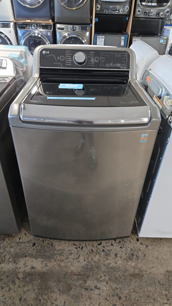 Laveuse à chargement vertical LG – 5,8 pi³ – Acier graphique – WT7800HVA – Image 4