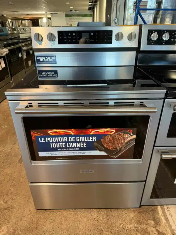 Maytag Electric Range 30″ 5.3 cu. ft. stainless steel, true convection & grill mode – YMFES8030RZO - Image 5