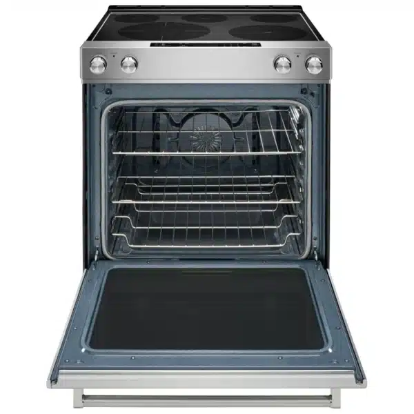 Cuisinière électrique KitchenAid 30 po – 5 brûleurs – Convection véritable – Acier inoxydable -YKSEG700ESS – Image 2