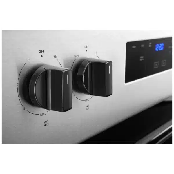 Cuisinière électrique Whirlpool 30 po – 4 brûleurs – Acier inoxydable - YWFC315S0JS – Image 2