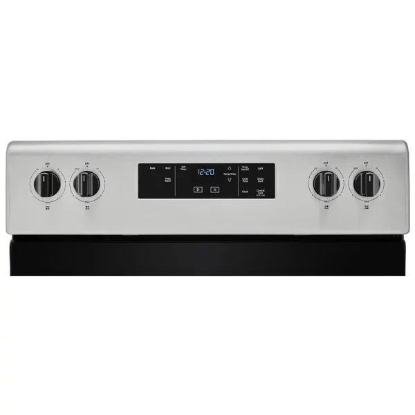 Cuisinière électrique Whirlpool 30 po – 4 brûleurs – Acier inoxydable - YWFC315S0JS – Image 3