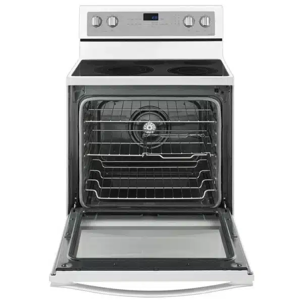 Cuisinière électrique Whirlpool 30″ 6,4 pi³ blanche, convection européenne, FlexHeat™ & Frozen Bake™ – YWFE745H0FH – Image 3