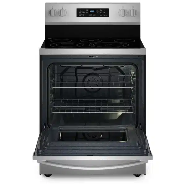Cuisinière électrique 30″ Whirlpool 5,3 pi³ inox, convection, Air Fry & autonettoyante – YWFES5030RZ0 – Image 2