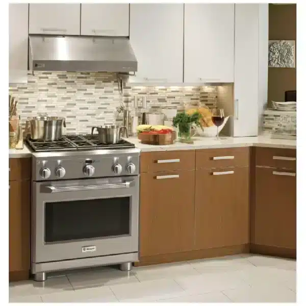 Cuisinière au gaz Monogram 30 po – Convection – 4 brûleurs – Acier inoxydable -  ZGP304NRSS – Image 3