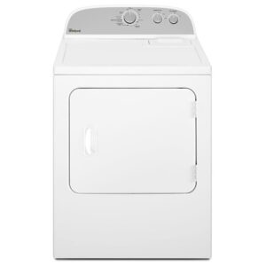 Whirlpool Electric Dryer 29 inches, 7 cu. ft., Steel Drum, White - YWED4815EW