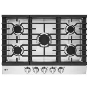 LG 5-Burner Gas Cooktop – Stainless Steel – CBGJ3023S