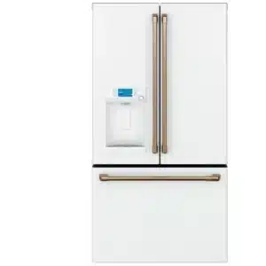Réfrigérateur à portes françaises 36 po – Café – Blanc mat – CYE22TP4MW2