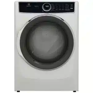 Electrolux 27″ Gas Dryer, 8 cu.ft., Steam, 10 Cycles, White – ELFG7537AW1