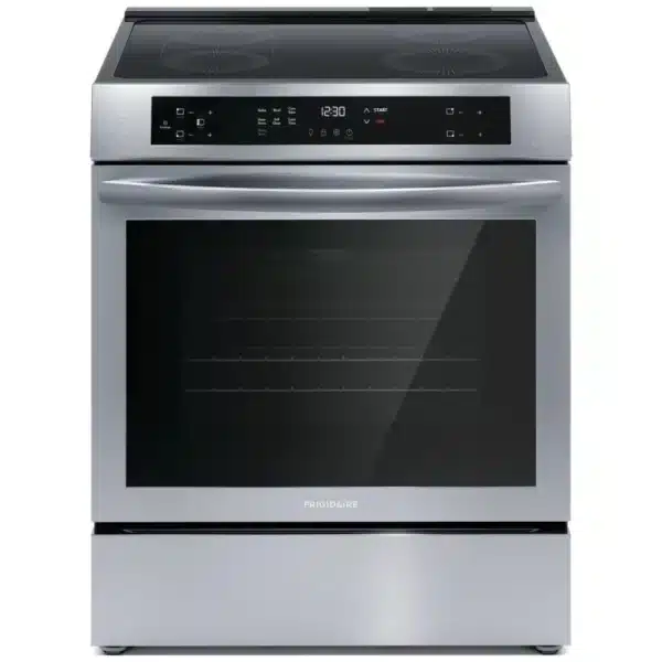 Cuisinière à induction 30 po – Frigidaire – Acier inoxydable – 5,3 pi³ – FCFI308CAS