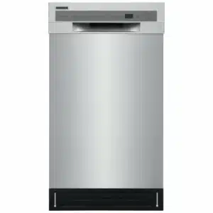 Frigidaire 18″ Dishwasher, 52 dB, 6 Cycles, 8 Place Settings, Stainless Steel – FFBD1831US