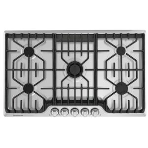 Plaque de cuisson à gaz 5 brûleurs – Frigidaire – Acier inoxydable – FPGC3677RS