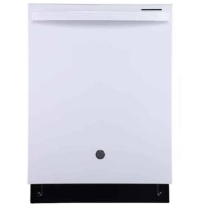 GE 24'' Built-in Dishwasher – White – 16 Place Settings – GBT640SGPWW