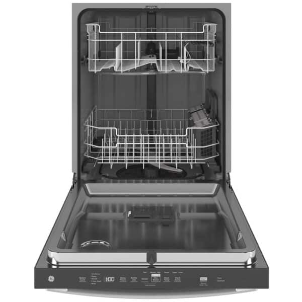 24" Dishwasher, GE, 16 Place Settings, 5 Wash Cycles, Wi-Fi, Stainless Steel – GDT635HSRSS - Image 3