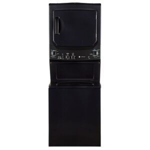 Ensemble laveuse-sécheuse superposée 27", GE, laveuse 4,4 pi³ / sécheuse 5,9 pi³, agitateur, gris – GUD37ESMMDG
