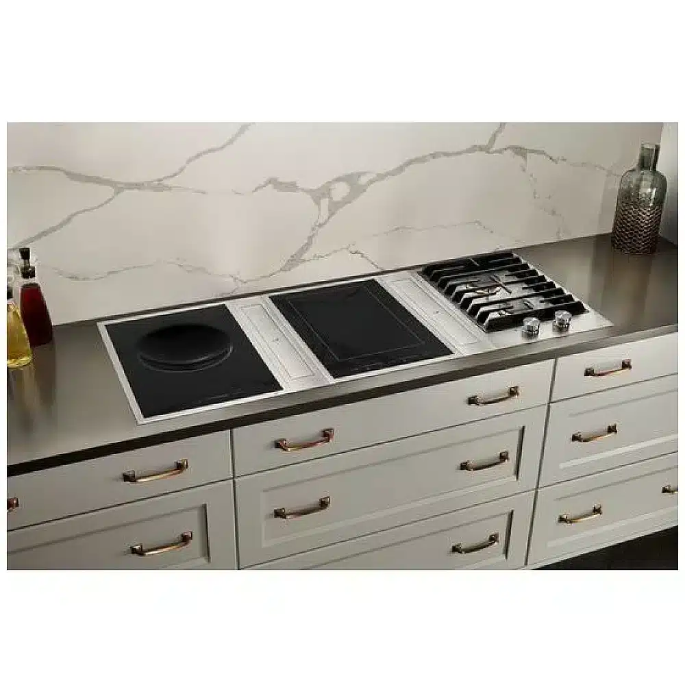 JennAir Euro Style Downdraft 30″ 350 CFM Island, LED, Stainless Steel (without engin) – JVD0303GS - Image 5