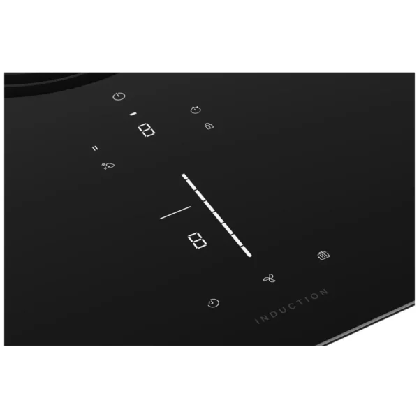 Surface de cuisson à induction KitchenAid 30", 4 brûleurs, Aspiration vers le bas, Élément 3 000 W, Noir – KCID930SBL00 – Image 3