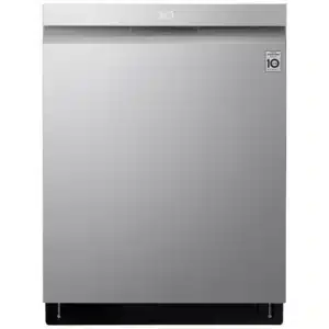 Lave-vaisselle 24", LG, 15 couverts, 10 cycles, Wi-Fi, TrueSteam, Inox – LDPS6762S