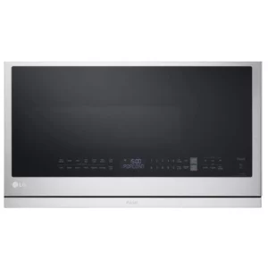 Micro-onde à hotte intégrée LG 30″, 2.1 pi³, 400 CFM, inox – MVEL2137F