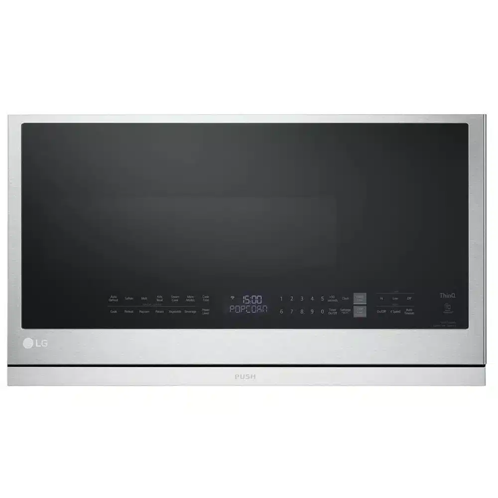 LG Over-the-Range Microwave 30″, 2.1 cu.ft., 400 CFM, Stainless Steel – MVEL2137F