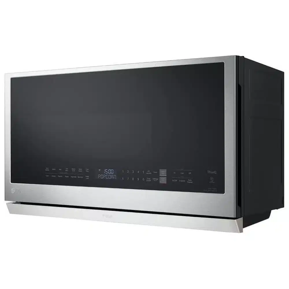 LG Over-the-Range Microwave 30″, 2.1 cu.ft., 400 CFM, Stainless Steel – MVEL2137F - Image 5