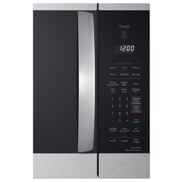 Four micro-ondes à hotte intégrée 30", LG, 1,8 pi³, 300 CFM, Inox – MVEM1825F – Image 4