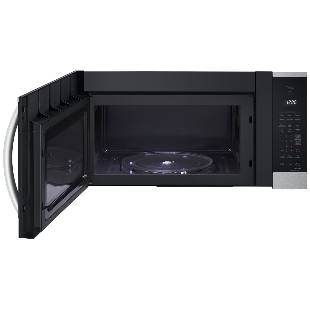 Four micro-ondes à hotte intégrée 30", LG, 1,8 pi³, 300 CFM, Inox – MVEM1825F – Image 2