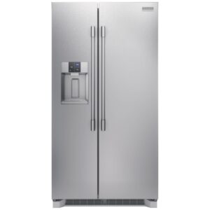 Réfrigérateur côte à côte profondeur comptoir 36", Frigidaire Professional, 22,3 pi³, distributeur d’eau et glaçons, inox – PRSC2222AF