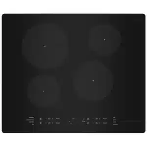 Plaque de cuisson à induction Whirlpool 24″, 4 brûleurs, 3 000 W, noir – UCIG245KBL