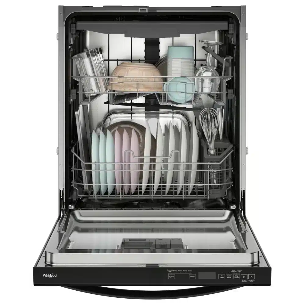 Whirlpool 24'' Built-In Dishwasher – 44 dBA – Black – WDT550SAPB - Image 3