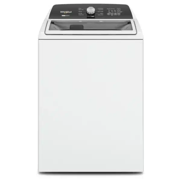 Whirlpool Washer Dryer Set 27″ Top Load 5.5 cu. ft. & Electric 7.0 cu. ft. white – WTW5057LW & YWED5050LW - Image 2