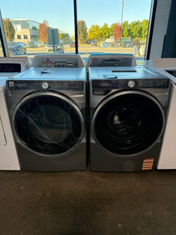 Combo laveuse & sécheuse Whirlpool – 5,8 pi³ + ~7,4 pi³ – Stainless – WFW6720RR & YWED6720RR – Image 6