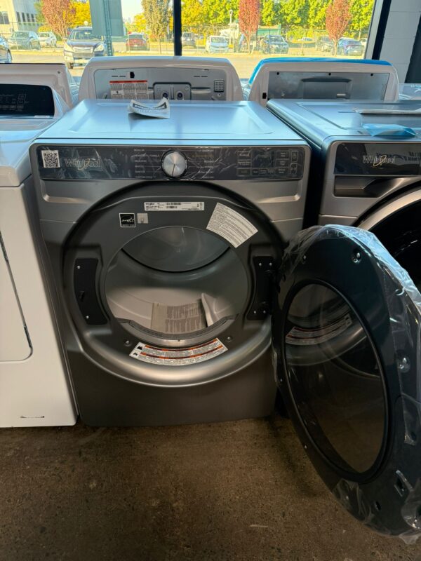 Combo laveuse & sécheuse Whirlpool – 5,8 pi³ + ~7,4 pi³ – Stainless – WFW6720RR & YWED6720RR – Image 7