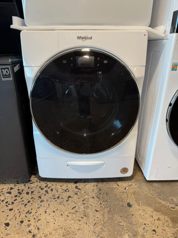 Combo laveuse & sécheuse Whirlpool – 5,8 pi³ + 7,4 pi³ – Blanc – WFW9620HW3 & YWED9620HW2 – Image 9